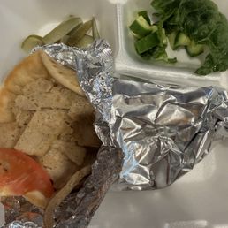 Chicken Gyro (only one i've currently found in greater OP/KC area) that his this menu item