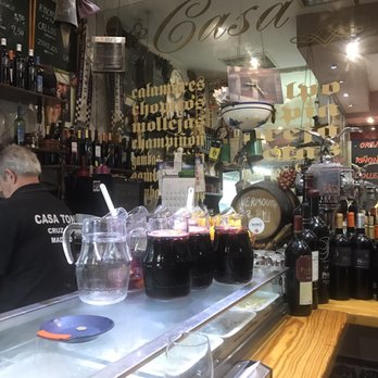 Casa Toni - Pitchers of sangria waiting in the wings. - Tapas/Small Plates Near Me - Madrid, M
