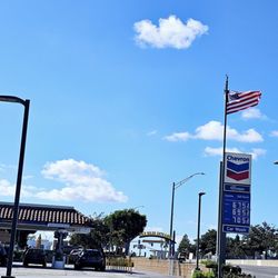 Chevron - Chevron has a special on gas . We are going places, Premium $7.05. Heck yea! Let's go!