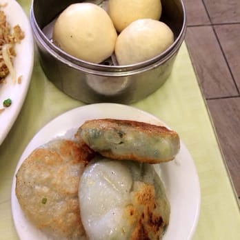 Ming's Bistro - Steamed Lotus seed Buns & Pan fried Chive & Shrimp Dumplings..so good! - Dim Sum Near Me - Orlando, Florida Ming's Bistro - Steamed Lotus seed Buns & Pan fried Chive & Shrimp Dumplings..so good! - Dim Sum Near Me - Orlando, Florida