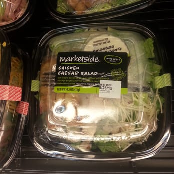Walmart Neighborhood Market - Chicken Caesar salad with romaine lettuce Caesar dressing and Protoss for only $3.98. - Grocery Near Me - Augusta, Georgia Walmart Neighborhood Market - Chicken Caesar salad with romaine lettuce Caesar dressing and Protoss for only $3.98. - Grocery Near Me - Augusta, Georgia