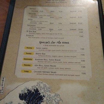 Goro's Sushi - Menu - Sushi Bars Near Me - San Antonio, Texas