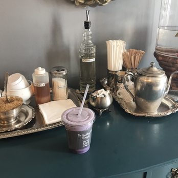 Moore Coffee Shop - Taro latte... delicious! - Coffee & Tea Near Me - Seattle, Washington
