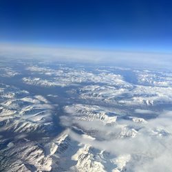 Alaska Airlines - Gorgeous over Canada.