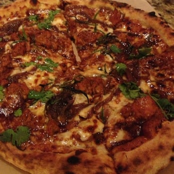 Baker's Crust - 10 inch wood fired BBQ chicken pizza - Breakfast & Brunch Near Me - Chesapeake, Virginia Baker's Crust - 10 inch wood fired BBQ chicken pizza - Breakfast & Brunch Near Me - Chesapeake, Virginia
