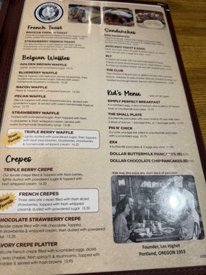 Menu photo 3 The Original Pancake House Chesterfield, MO