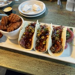 Seared Tuna Tacos