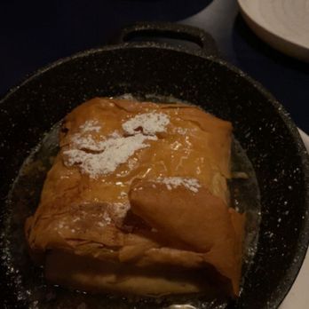 Andros Taverna - Spiced Apple Galaktoboureko Chocolate Halva Mousse - Greek Near Me - Chicago, Illinois