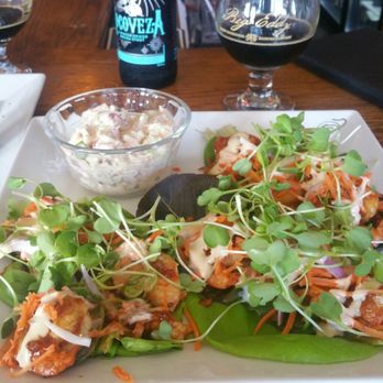 Sheeley House Saloon - Special shrimp wraps with a satay sauce.  Very good - Pubs Near Me - Chippewa Falls, Wisconsin