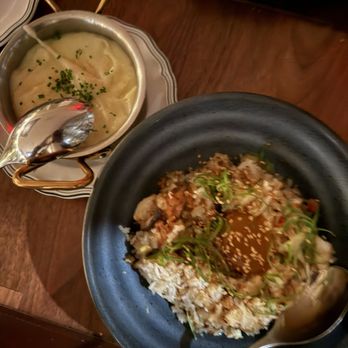 14 Prime - Sides: mashed potatoes and crab fried rice - Steakhouses Near Me - Jacksonville, Florida