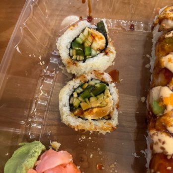 Sushi Pink - Summer storm roll - almost all cucumber/jalapeño - Sushi Bars Near Me - Chicago, Illinois
