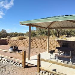 Brown Springs Campground - Typical campsite