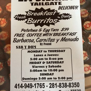 La Sierra Tailgate - New American Near Me - Baytown, Texas