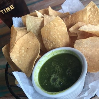 Swell Taco - Free chips and salsa verde - Mexican Near Me - Babylon, New York