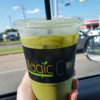 Magic Cup - Thai milk green tea - Coffee & Tea Near Me - Houston, Texas Magic Cup - Thai milk green tea - Coffee & Tea Near Me - Houston, Texas