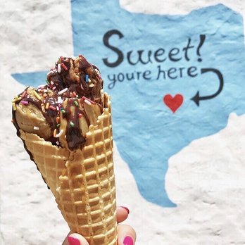Kellie's Baking - COOKIE Dough Cone - Bakeries Near Me - Austin, Texas