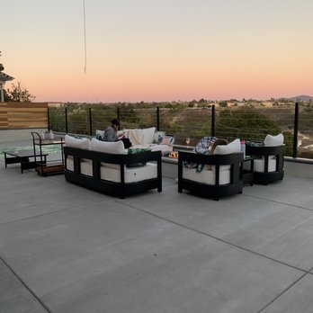 Concrete4less - and we get to enjoy the sun setting around our new glass fire pit! - Masonry/Concrete Near Me Concrete4less - and we get to enjoy the sun setting around our new glass fire pit! - Masonry/Concrete Near Me