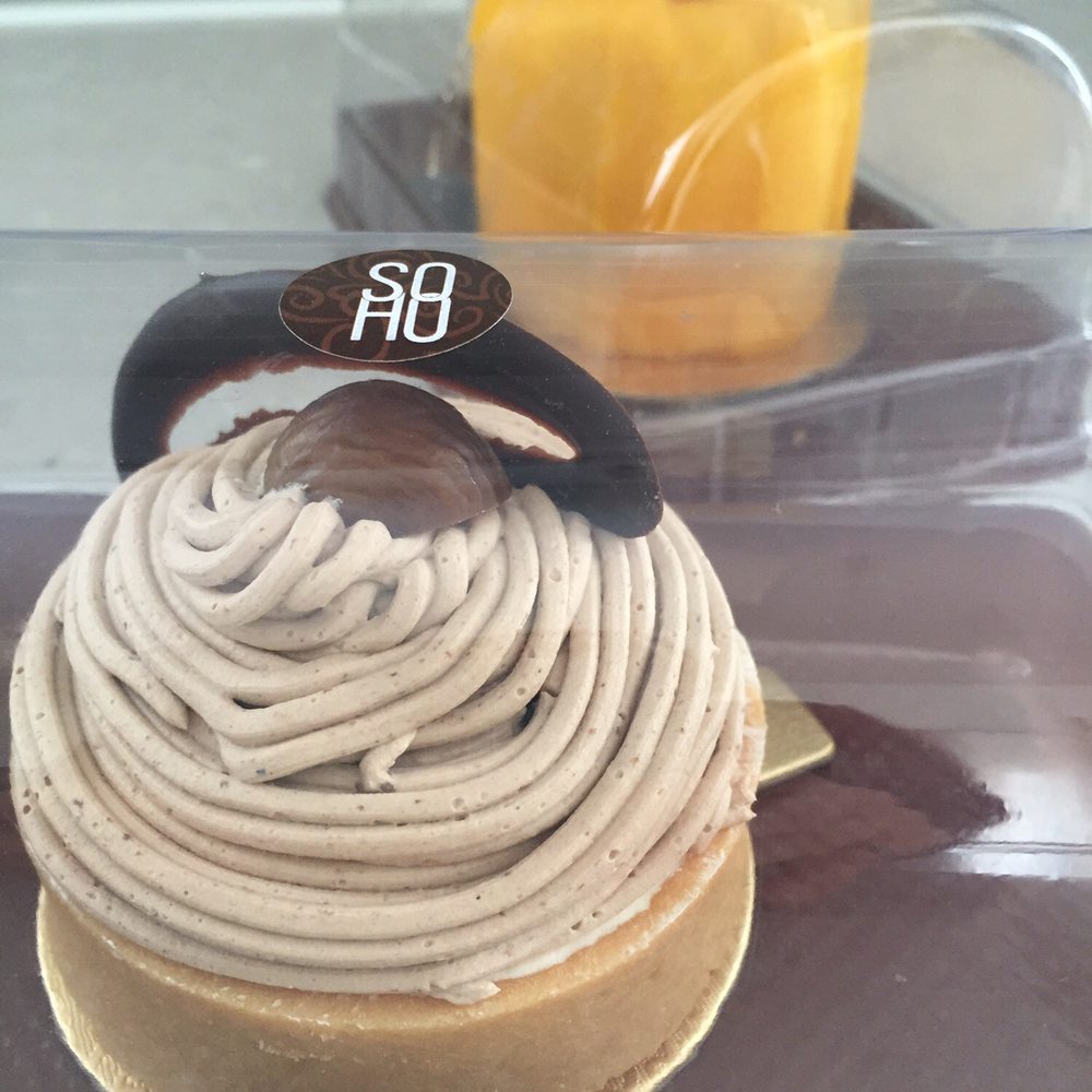 SOHO Bakery & Desserts - Chestnut tart and mango cake - Desserts Near Me - Markham, Ontario SOHO Bakery & Desserts - Chestnut tart and mango cake - Desserts Near Me - Markham, Ontario