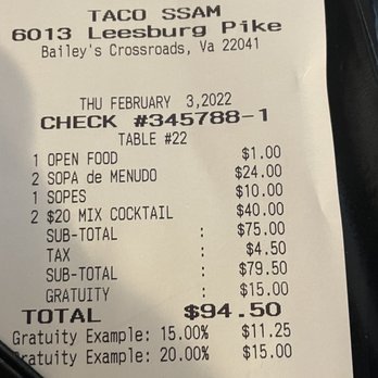 Taco Ssam - 40$ for two Michealadas - Korean Near Me - Bailey's Crossroads, Virginia