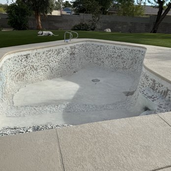 Trident Pool Plaster & Renovation - Partial chip out, Raising the floor, adding a bench, adding a WetDeck. - Pool & Hot Tub Service Near Me - Las Vegas, Nevada Trident Pool Plaster & Renovation - Partial chip out, Raising the floor, adding a bench, adding a WetDeck. - Pool & Hot Tub Service Near Me - Las Vegas, Nevada
