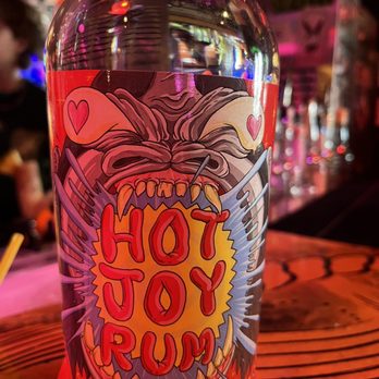 Hot Joy - They have their own rum, and it is produced locally - Asian Fusion Near Me - San Antonio, Texas