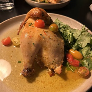Drawbar - Herb-Roasted Half Chicken Looks good doesn't it? But it was very raw on the inside. - Lounges Near Me - Atlanta, Georgia