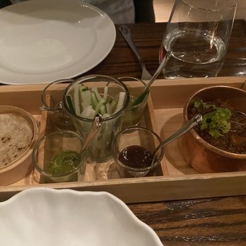 Indian Accent - Dal Gosht, Lamb, Lentils, Cumin Sunchokes - Indian Near Me - New York, New York Indian Accent - Dal Gosht, Lamb, Lentils, Cumin Sunchokes - Indian Near Me - New York, New York