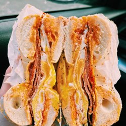 Ramapo Valley Road Hot Bagels - Taylor Ham Egg and Cheese