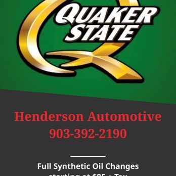 Henderson Automotive - Auto Repair Near Me - Henderson, Texas Henderson Automotive - Auto Repair Near Me - Henderson, Texas