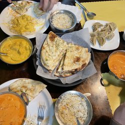 Mt. Everest Grill And Bar - Butter Chicken, Korma Chicken, Garlic Naan