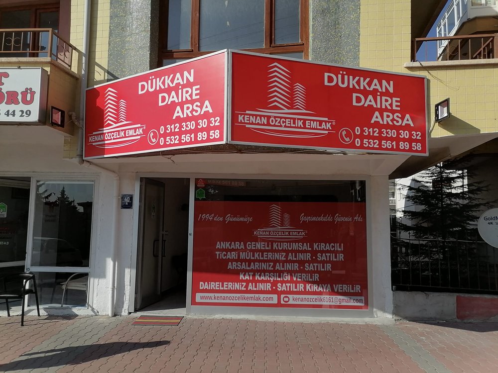 KENAN ÖZÇELIK EMLAK Ayvalı Cad., Ankara, Turkey Real Estate Phone