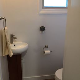Cute new powder room!