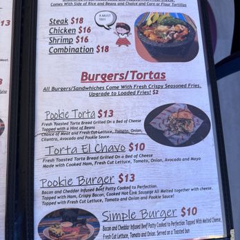 Los Pookies - Menu - Tacos Near Me - Albuquerque, New Mexico