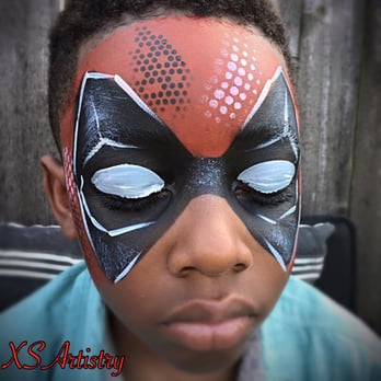 XSArtistry - Dead pool Face Paint - Henna Artists Near Me XSArtistry - Dead pool Face Paint - Henna Artists Near Me