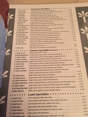 Menu photo 8 Ambar India Restaurant Cincinnati, OH