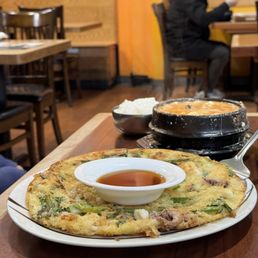 Seafood Pancake