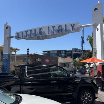 Little Italy - Little Italy sign - Local Flavor Near Me - San Diego, California Little Italy - Little Italy sign - Local Flavor Near Me - San Diego, California