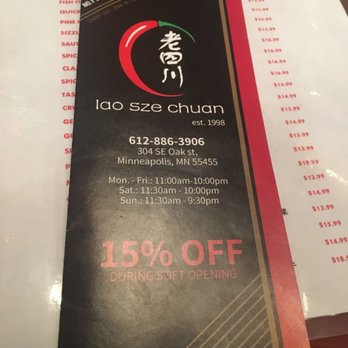 Lao Sze Chuan - Szechuan Near Me - Minneapolis, Minnesota Lao Sze Chuan - Szechuan Near Me - Minneapolis, Minnesota