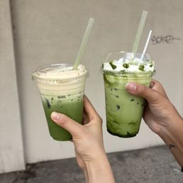 earl grey matcha, matcha einspanner earl grey matcha, matcha einspanner