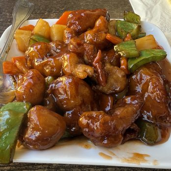 Green Apple China Bistro - Orange chicken - Chinese Near Me - Studio City, California