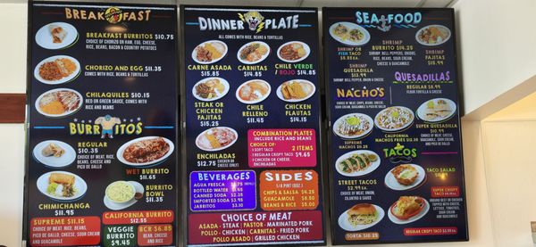 Menu photo 2 El Machete Mexican Grill Antioch, CA