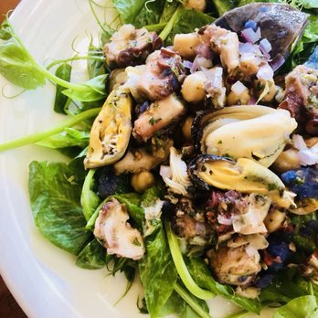 Bruciato - The salad of the sea! Aka insalata di mare! - Pizza Near Me - Bainbridge Island, Washington