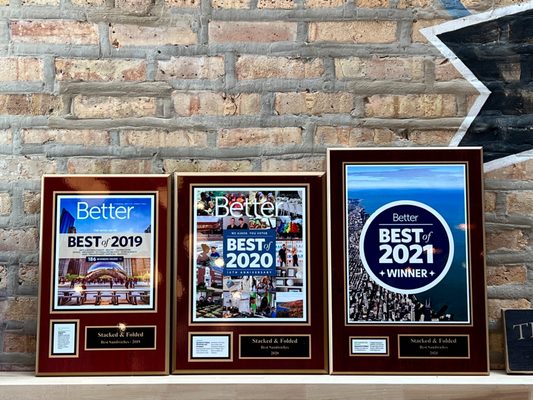 Stacked and Folded by null