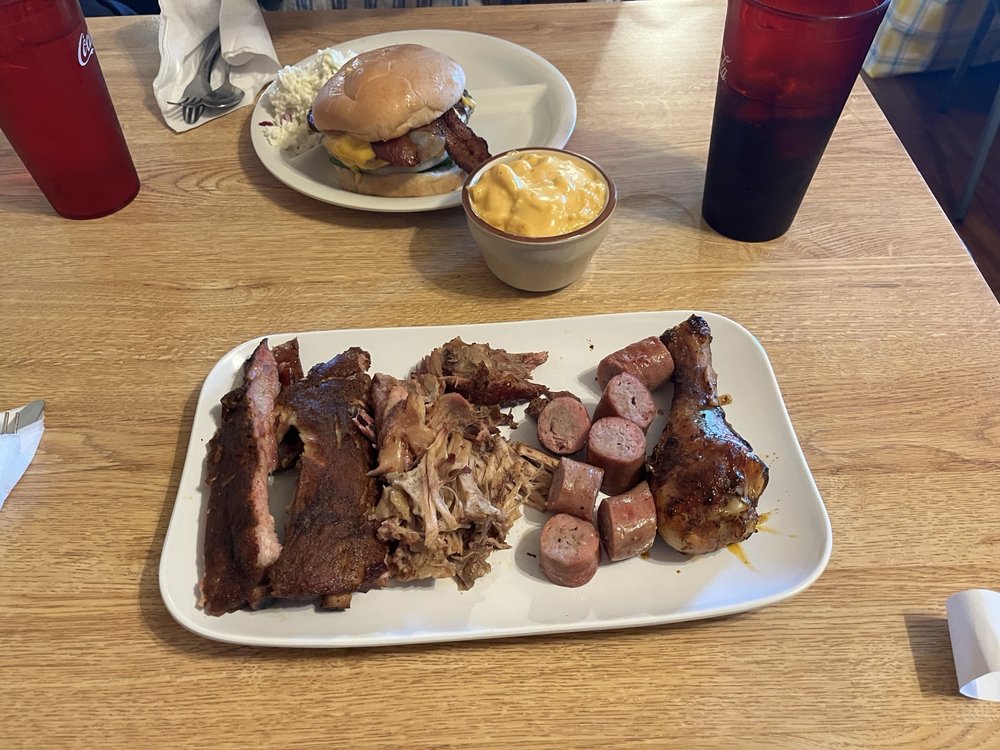 Food from Backroad Bar-B-Q
