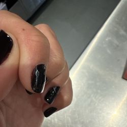 Jane's Nails - Smudged nail.