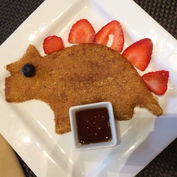 Café Muse - Kids dinosaur pancake. So cute! - Breakfast & Brunch Near Me - Royal Oak, Michigan Café Muse - Kids dinosaur pancake. So cute! - Breakfast & Brunch Near Me - Royal Oak, Michigan