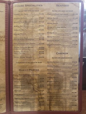 Menu photo 2 Roma Italian Restaurant Ada, OK Menu photo 2 Roma Italian Restaurant Ada, OK