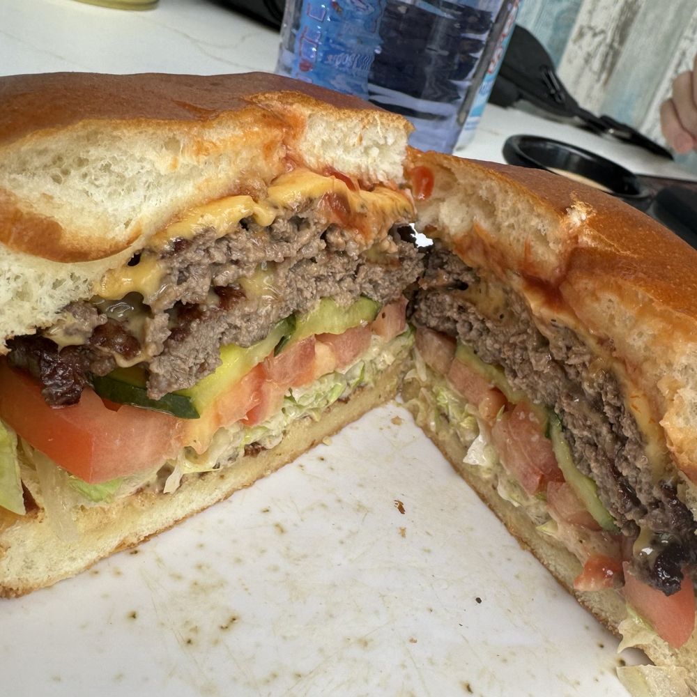 Double smash burger Double smash burger