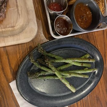 King Ranch Texas Kitchen - Grilled asparagus - Steakhouses Near Me - Houston, Texas King Ranch Texas Kitchen - Grilled asparagus - Steakhouses Near Me - Houston, Texas