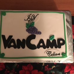 Van Camp Cellars - Van Camp Winter Holiday Party Cake.